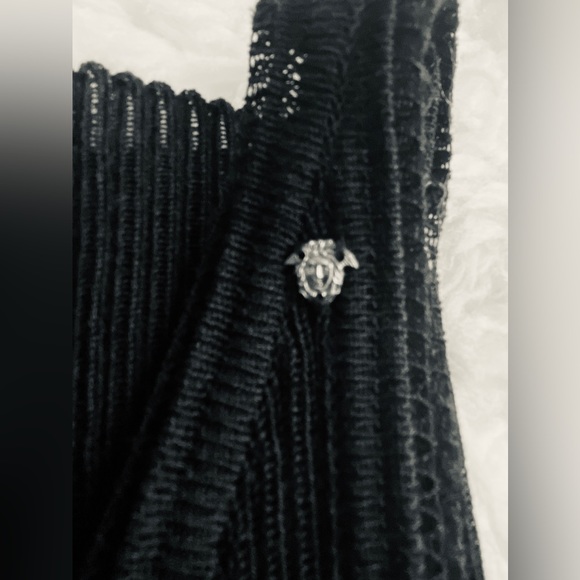 Gianni Versace COUTURE ribbed tank. Black Size US XS/0/2 - Picture 6 of 10